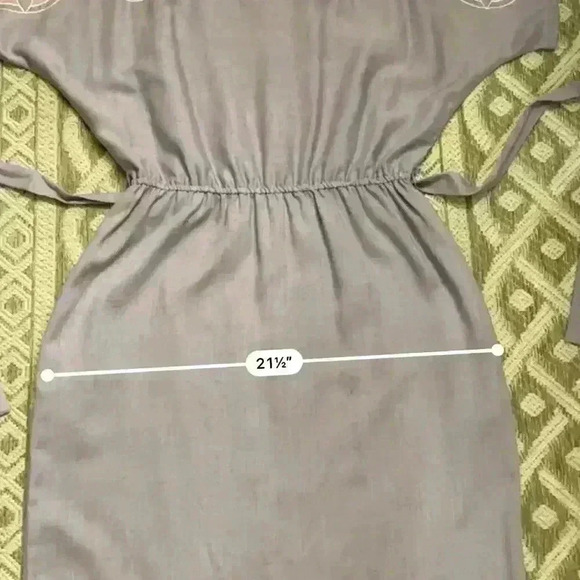 Vintage Applause II by Marge Kane Lavender A Line Short Sleeve Dress Size Small. - Picture 12 of 14